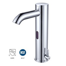 Aquaterior Bathroom Touchless Faucet for Bathroom Sink Basin Chrome AQT0073