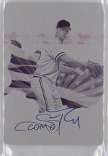 2023 Panini Chronicles Printing Plate Magenta 1/1 Scott Rolen Auto HOF 0l2