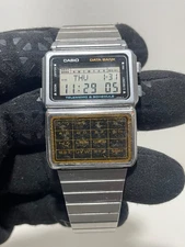 Casio DBC-600 Calculator Watch Working - for parts  Read Description