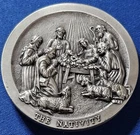 Medallic Art 999 Silver Medal, The Nativity & The Flight Into Egypt, In Box