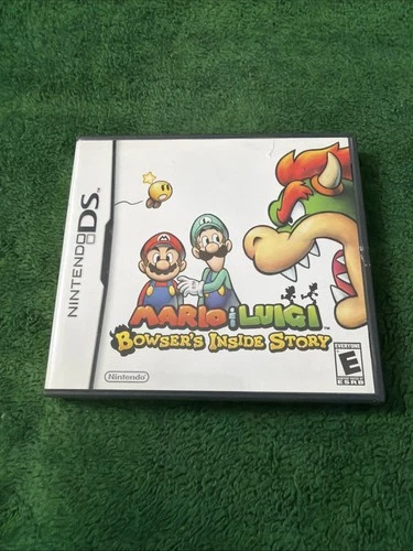Mario & Luigi: Bowser's Inside Story (Nintendo DS, 2009) CIB Complete Tested