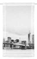 Neusser Collection Kliprollo Gerti Digitaldruck. Schwarz-Weiß, 60 X 120 Cm