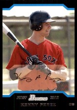 Kenny Perez 2004 Bowman #312 Boston Red Sox MLB READ FREE SHIPPING AutographDen