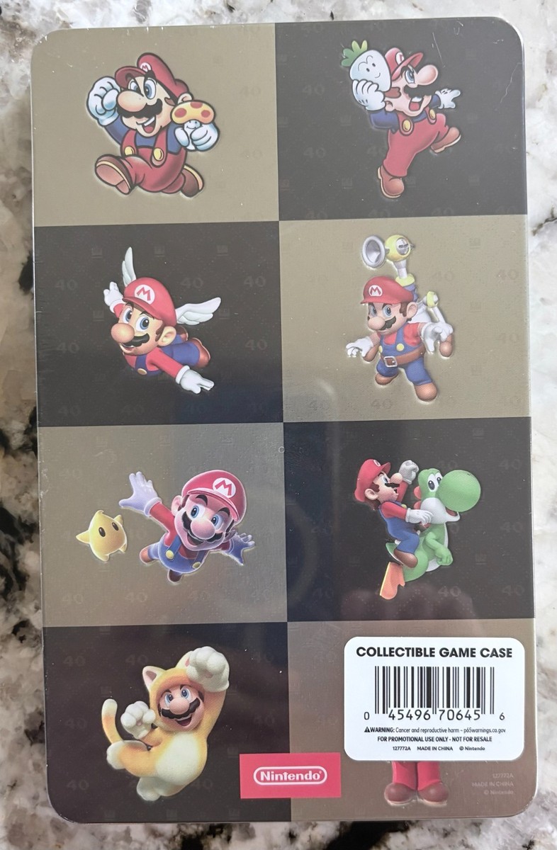 Super Mario Bros. 40th Anniversary Collectible Nintendo Switch