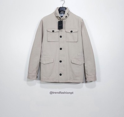 Jigsaw flanders field jacket - stone L