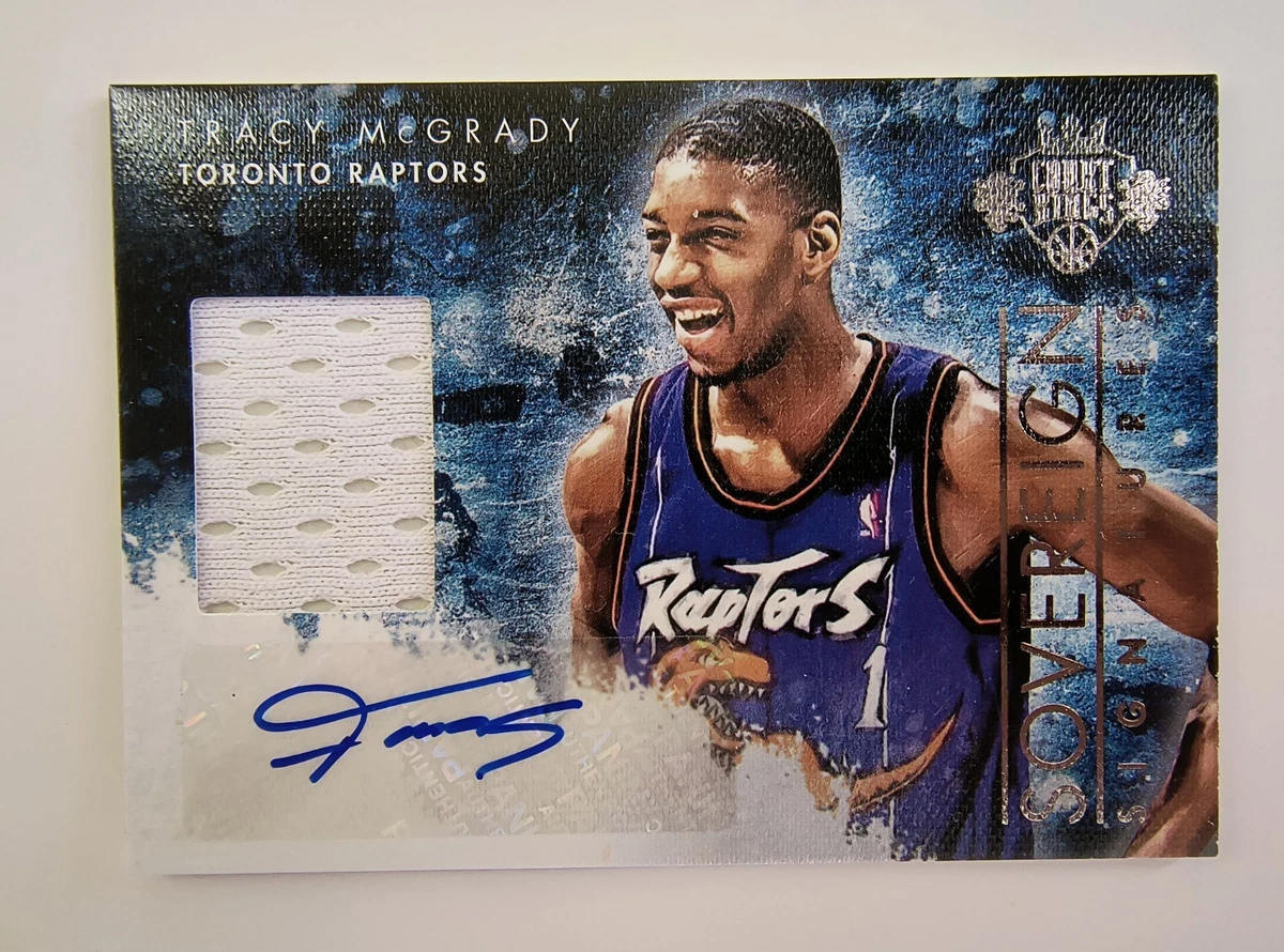 Tracy McGrady Autographed Basketball NBA Trading Cards