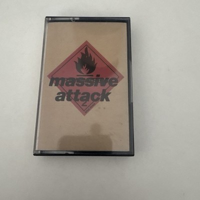 MASSIVE ATTACK - ''BLUE LINES'' - 1991 cassette album, very good+ condition