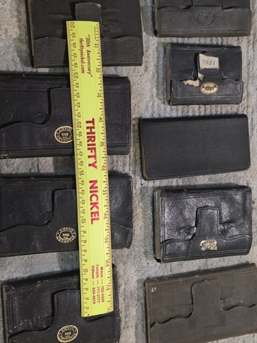 Diario personale in pelle scritto a mano collezione 1880s Pennsylvania EW Rishel X9 - Foto 6 di 14