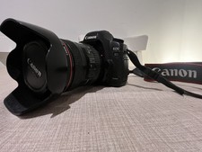 canon eos 5d mark ii with lens