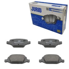 JURID BREMSBELÄGE HINTEN passend für ABARTH 500 500C FIAT 500 IDEA PANDA PUNTO L