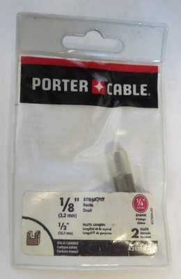 Porter Cable 43109 Straight Double Flute Plunge Cutting Router Bit USA
