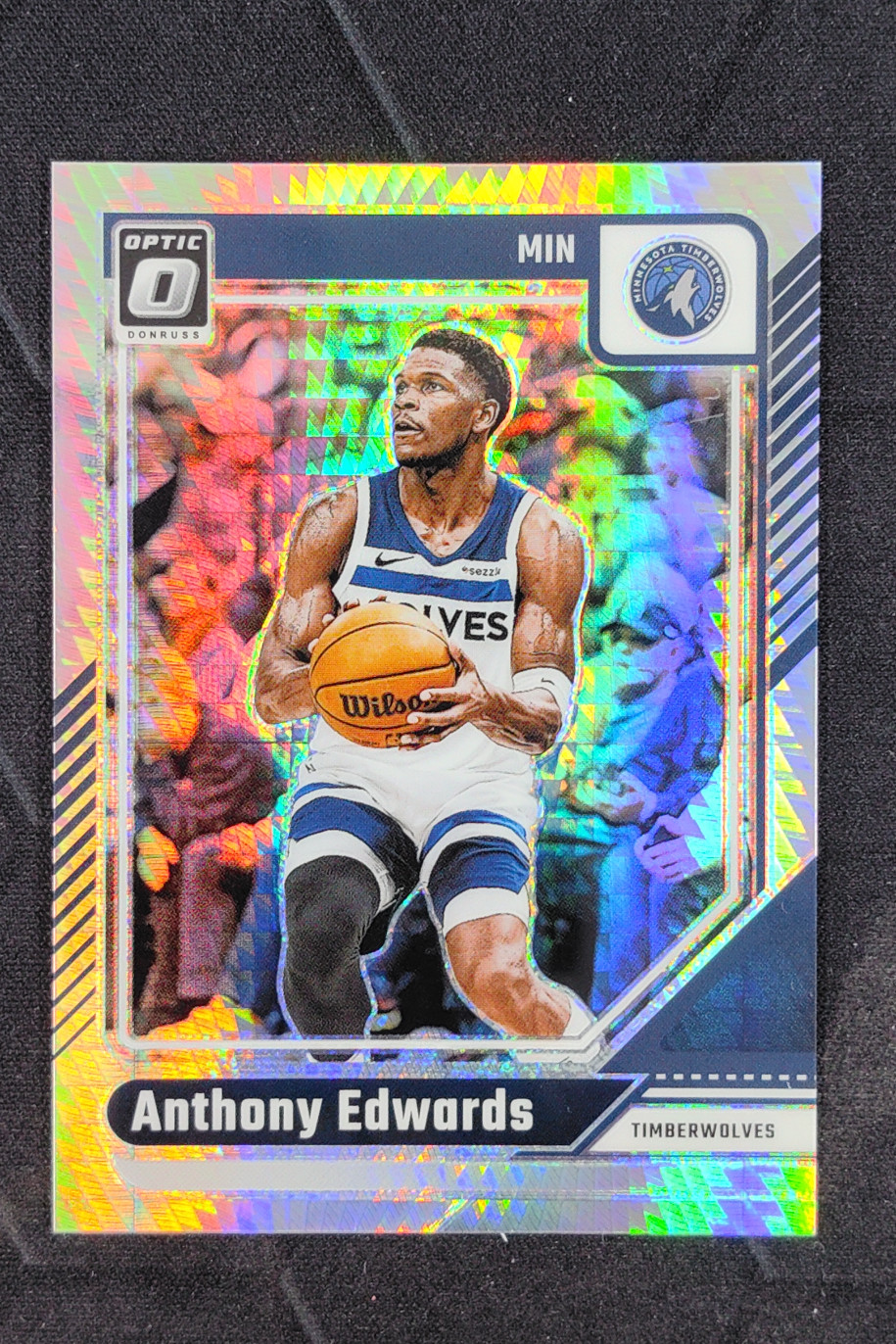 2024-25 Panini Donruss Optic Anthony Edwards Lucky Envelopes /8 #31 Timberwolves