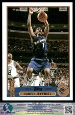 2003-04 Topps #70 Jared Jeffries Washington Wizards BK.04