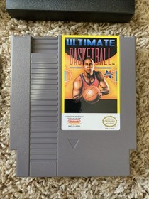 Ultimate Basketball for NES Nintendo Complete In Box Booklet Foam - Excellent!