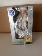 Vintage KMART  Trim A Home Tree Top  ANGEL Illuminated 10&rdquo;  Works with BoX
