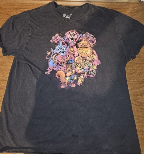 Rareware Merch Conkers Bad Fur Day Mens XL Short Sleeve T-shirt Black Light - Rareware ...