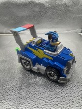 PAW Patrol Mighty Pups Super Paws Chase Deluxe Launcher Vehicle Spin Master Toy