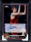 2023-24 Topps Chrome Gradey Dick Auto Autograph RC Rookie #CG-GD Raptors