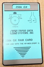 Carte Mémoire 256K RAM Card TDS pour HP 48GX