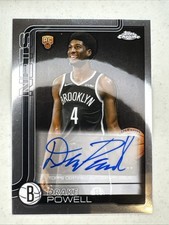 2025-26 Topps Chrome - Rookie Autographs Drake Powell #TCAR-DP (AU, RC)