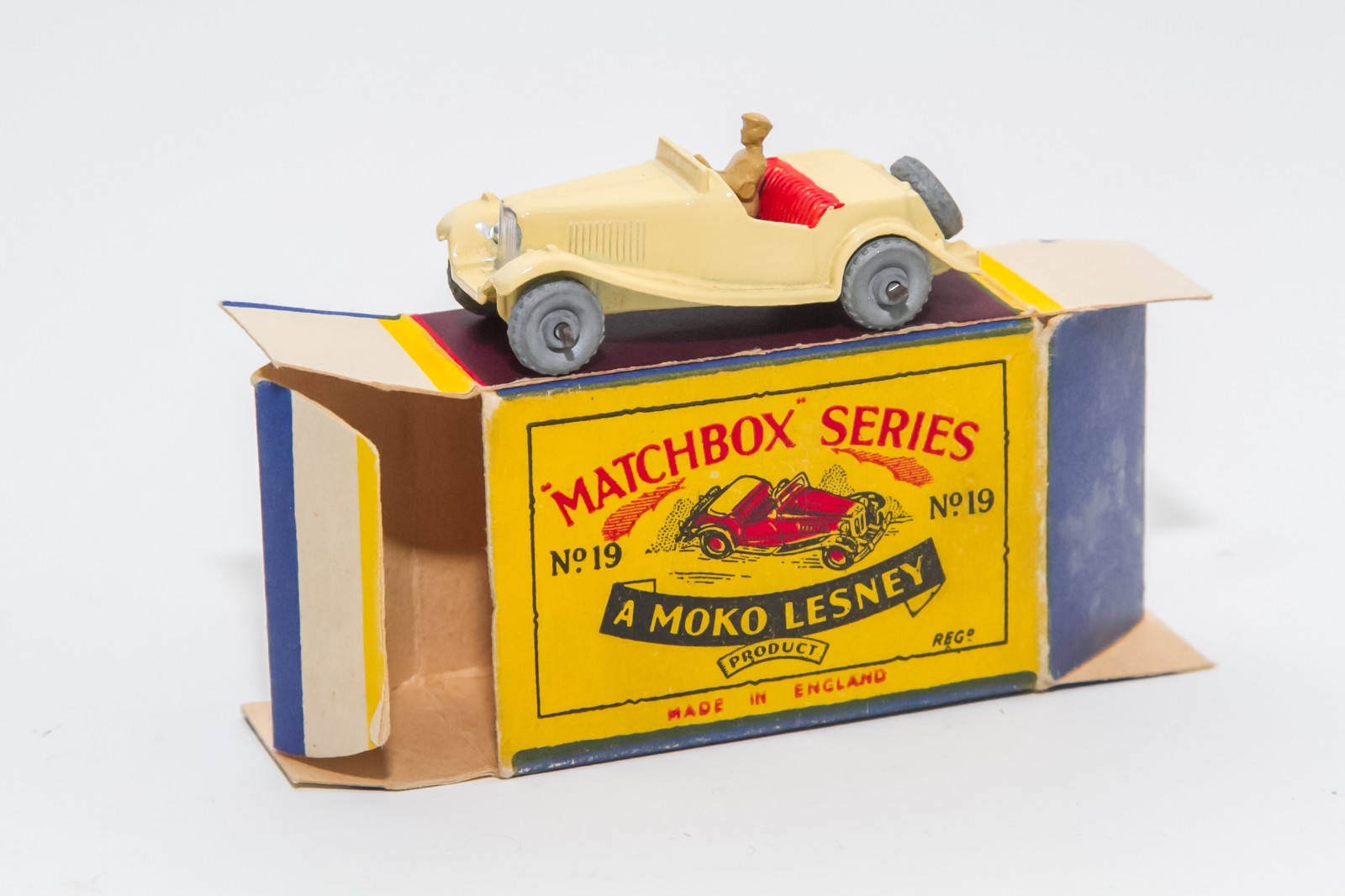 Matchbox 19b, MG MGA Sports Car - Free Price Guide & Review