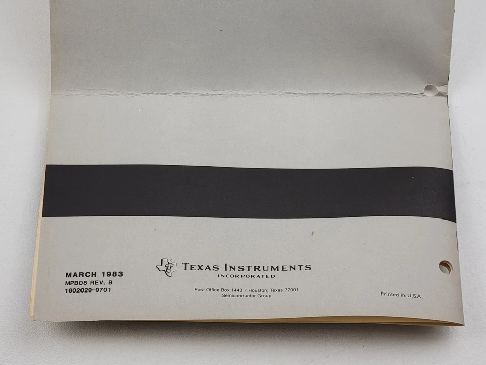 Fuente de alimentación Texas Instruments TM 990/518 DC para microordenador TM 990 16 bits Foto 4 de 4