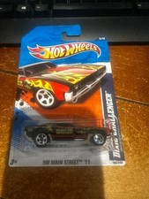 2012 Hot Wheels Hw Main Street Dixie Challenger 165 Black