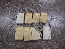 Lot of (8) Vintage Genuine Apple Desktop Bus Mouse Mice G5431 - MO45