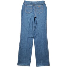 Vtg Wrangler Jeans No Fault Denim Tag 18 31x33.5 Mom High Rise USA Scovill