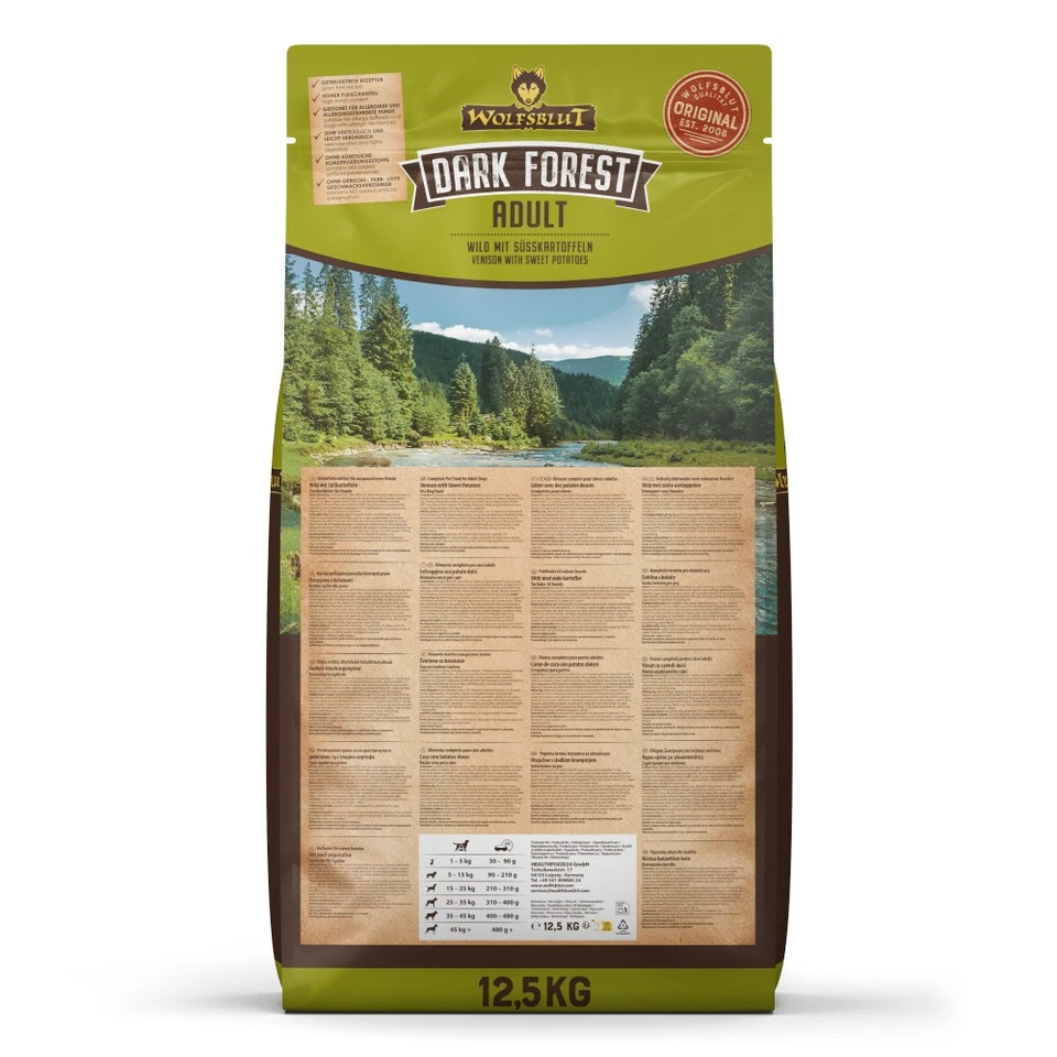Wolfsblut Adult Dark Forest Trockenfutter 12,5 kg - Bild 3 von 4