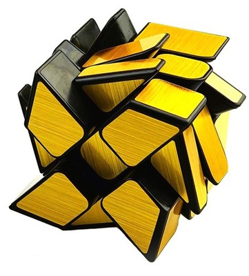TANCH Mirror Wheel Speed Cube 3x3 Windmill Twisty 2.2 inches x