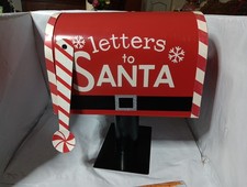 decorative Christmas mailbox for letters to S...