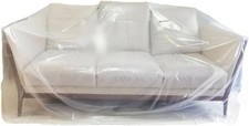 Plastic Sofa Couch Cover Clear Plastic Furniture Cover Waterproof Sofa