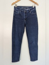 American Eagle High Waisted Stretch Mom Jean Dark Indigo Wash Size 4