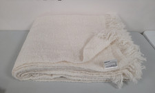 John Lewis Boucle Throw Cream 160x210cm RRP£60