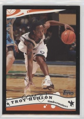 2005-06 Topps Black 131/500 Troy Hudson #185 n0c