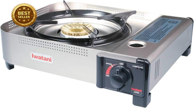 #ad Iwatani Butane Portable Stove 15000 BTU Single Burner Cooktop Indoor Outdoor $172.52