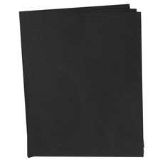 30 Sheets Black Cardstock Paper 8 1/2 x 11 Inch For Crafts And Invitations
