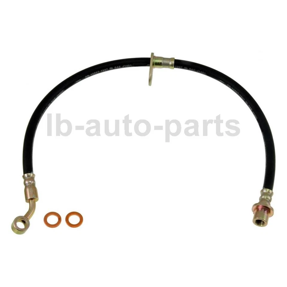 2X Manguera de línea de freno delantero primera parada para Honda CR-V 2002 2003 2004 2005 2006 Foto 4 de 4