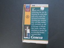 VHS Head Cleaner kit  Vintage 80shis is