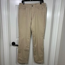 Brooks Brothers Jackie Fit Khaki Straight Leg Pants Women  s 12