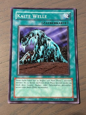 Yu gi oh Kalte Welle (Cold Wave), PSV-G062, Zustand: NM