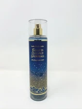 Bath & Body Works FROSTED COCONUT SNOWBALL Fine Fragrance Mist Spray Splash 8oz.
