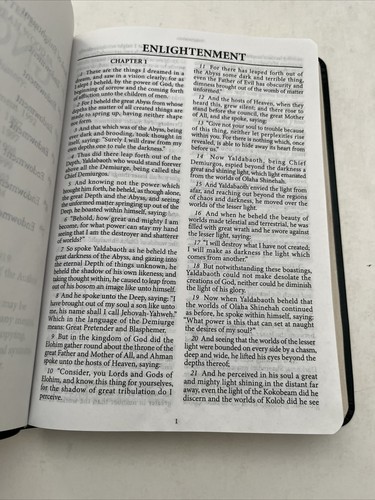GNOSIS Archie Dean Wood 2019 RARE Book of Enlightenment 1-7 Endowments Free ship - Picture 10 of 12