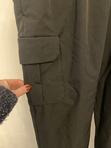 Maniere De Voir Men’s Cargo Pants, Black, Size Xxl New - Picture 3 of 7