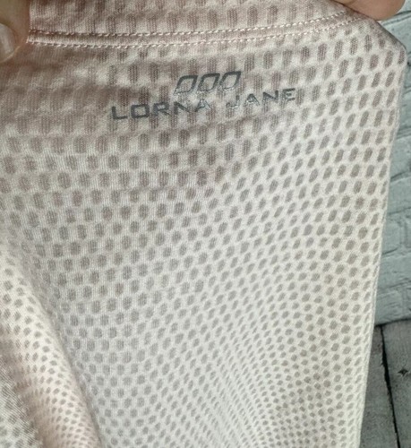 Lorna Jane Uniquely Tank Top Womens Open Racerback Mesh Pale Pink Size XL? - Picture 7 of 9