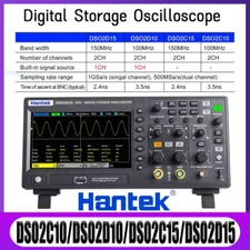 Hantek Digital DSO2000 Series 2CH 100Mhz/150Mhz Osciloscopio Multimeter Tester