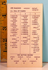 🔥 Strat-O-Matic Hall of Famers JOE DIMAGGIO 1939 Double Sided Game Card 🔥