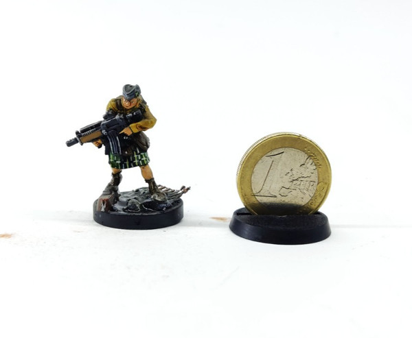 Miniatura Pintada Ariadna Soldier 28/32mm | Painted RPG Wargame