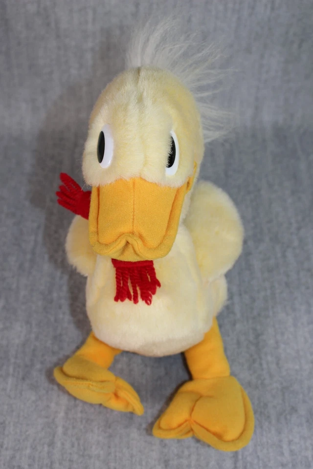ALFRED J. KWAK Plush Soft Toy Vintage VHTF Harlekijn Otto Simon 1980s Scarf RARE - Bild 4 von 4